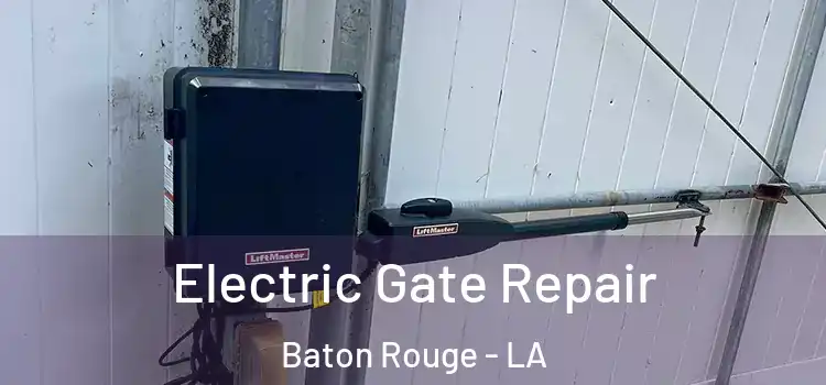 Electric Gate Repair Baton Rouge - LA