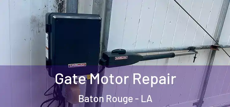 Gate Motor Repair Baton Rouge - LA